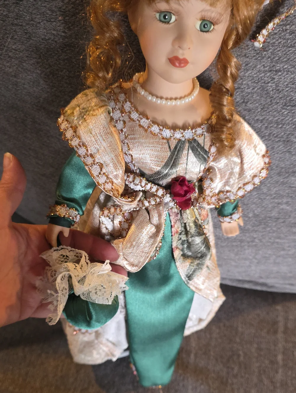 vintage porcelain doll from the Rose Collection (1-5000 series